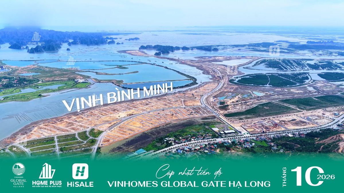 Tiến độ tháng 10/2026: Vịnh Bình Minh 1