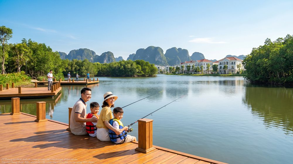 Phối cảnh công viên rừng ngập mặn